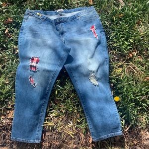 Women Within sz24 relaxed jeans like NEW!